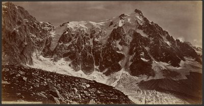 Aiguille du Midi: Mont Blanc door Francis Frith
