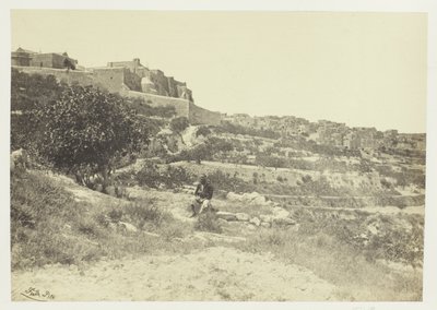 Bethlehem, met de Geboortekerk door Francis Frith