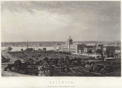 Calcutta in West-Bengalen door Francis Frith