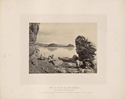 Graia, aan de Rode Zee, bij Eziongeber door Francis Frith