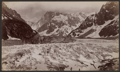 Mer de Glace, Mont Blanc door Francis Frith