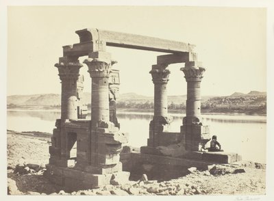 Wady Kardassy, Nubië door Francis Frith