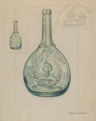 Fles door Francis Law Durand