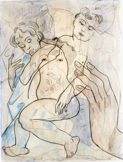 Gezichten door Francis Picabia