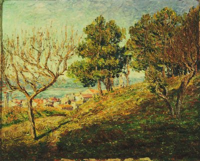 Uitzicht op Saint-Tropez; Vue de Saint-Tropez door Francis Picabia