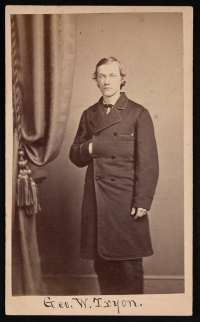 Portret van George Washington Tryon door Francis S Keeler