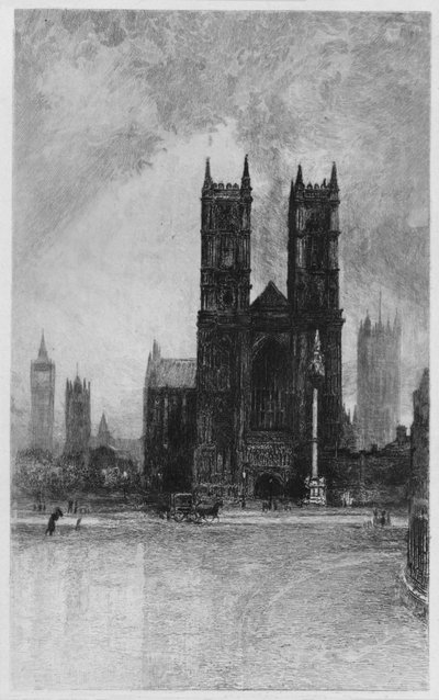 De torens van Westminster door Francis S Walker