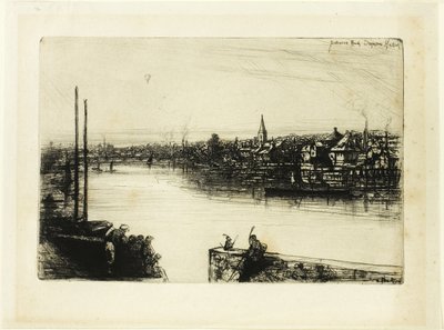 Battersea Reach door Francis Seymour Haden