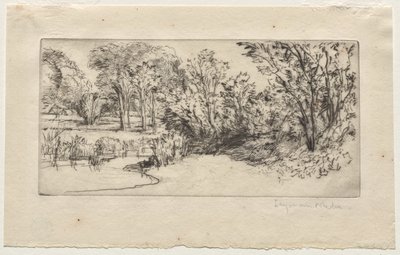 De Kleine Longparish door Francis Seymour Haden