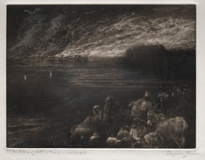 De Zuil van Zout door Francis Seymour Haden