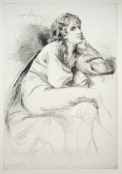 Thomas Haden van Derby, 1864 door Francis Seymour Haden