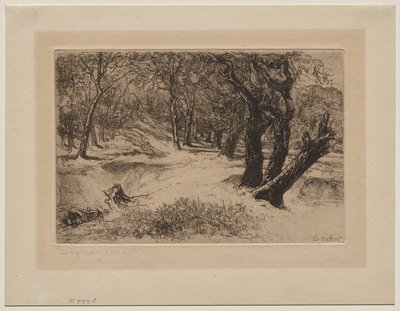 Drie Zusters door Francis Seymour Haden
