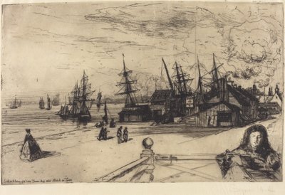 Yachttaverne, Erith door Francis Seymour Haden