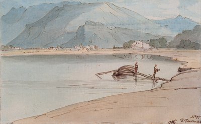 Lake Windermere door Francis Towne