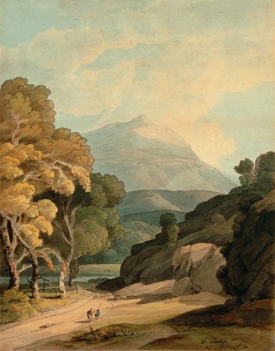 Bij Maentwrog, Noord-Wales door Francis Towne