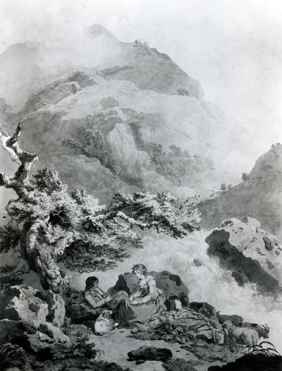 Illustratie bij Jean-Jacques Rousseau