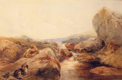 Op de heide door Francis William Topham
