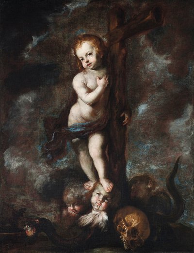 Francisco Camilo - Het Kind Jezus als overwinnaar over zonde en dood - ca. 1640-60 door Francisco Camilo