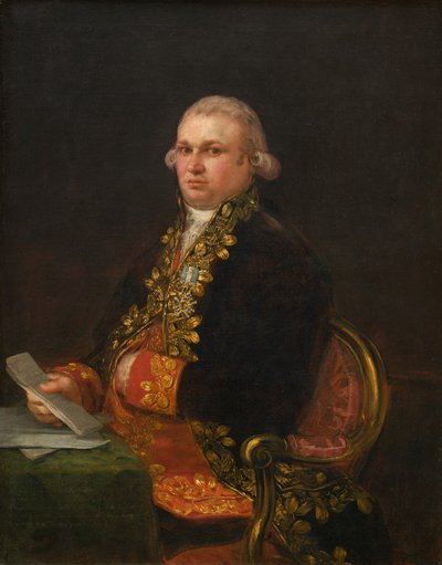 Don Antonio Noriega door Francisco de Goya