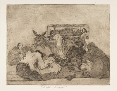 Plaat 66 uit De rampen van de oorlog, na 1814-15 gepubliceerd 1863 door Francisco de Goya