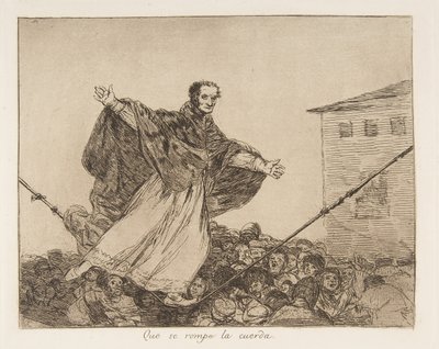 Plaat 77 uit De rampen van de oorlog Los Desastres de la Guerra..., na 1814-15 gepubliceerd 1863 door Francisco de Goya