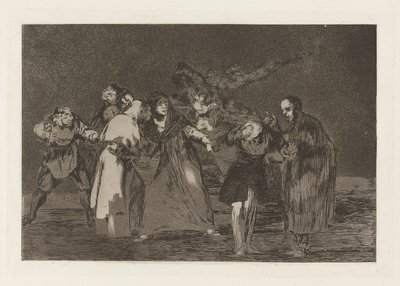 Wonden Genezen Sneller dan Haatvolle Woorden, uit de serie Los disparates door Francisco de Goya