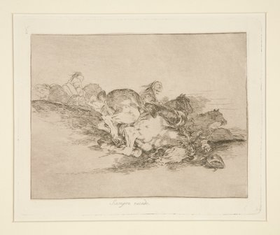 Het Gebeurt Altijd, pl. 8 uit Los desastres de la guerra door Francisco de Goya