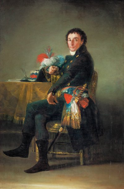 Ferdinand Guillemardet, Frans ambassadeur in Spanje ... door Francisco Jose de (circle of) Goya y Lucientes
