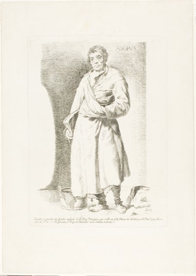Aesopus door Francisco Jose de Goya y Lucientes