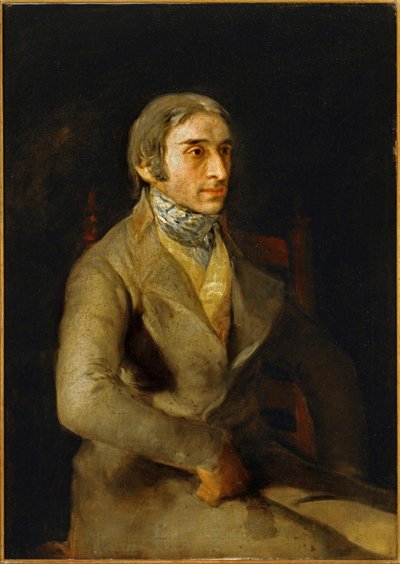 Don Manuel Silvela ... (schilderij op doek) door Francisco Jose de Goya y Lucientes