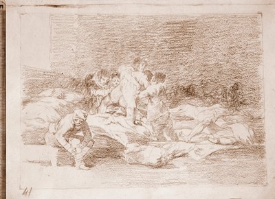 De rampen van de oorlog: En zij ook door Francisco de Goya