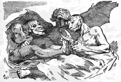 Ze maken hun toilet, c.1820 door Francisco Jose de Goya y Lucientes