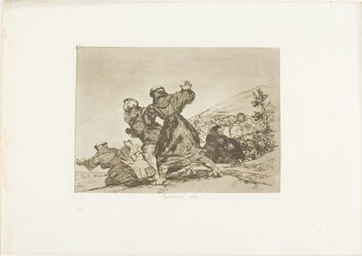 Dit ook, plaat 43 uit De rampen van de oorlog door Francisco Jose de Goya y Lucientes