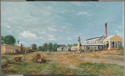 Hacienda La Fortuna, 1885 door Francisco Manuel Oller