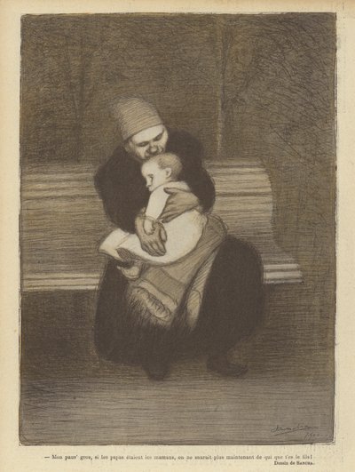 Illustratie voor Le Rire door Francisco Sancha y Lengo
