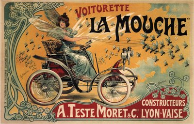 Voiturette La Mouche, 1900 door Francisco Tamagno