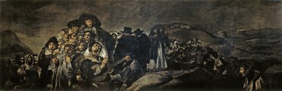 Een pelgrimstocht naar San Isidro door Francisco de Goya