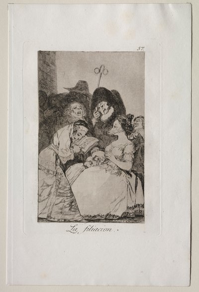 Caprichos: De afstamming door Francisco de Goya