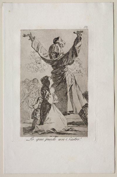 Caprichos: Wat een kleermaker kan doen! door Francisco de Goya