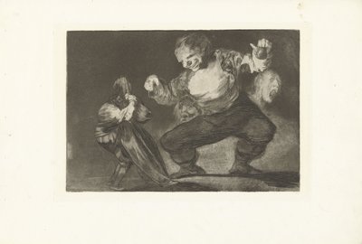 De dwaas door Francisco de Goya