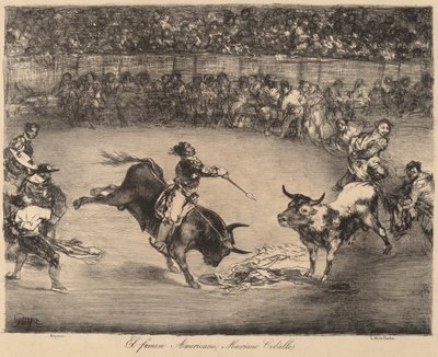 De Beroemde Amerikaan, Mariano Ceballos door Francisco de Goya