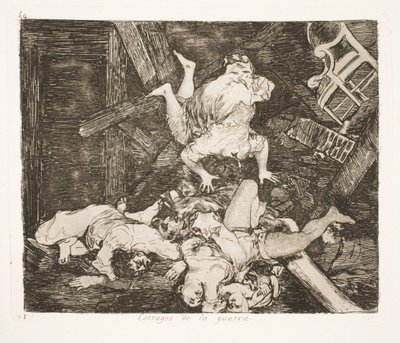 De verschrikkingen van de oorlog (30) door Francisco de Goya