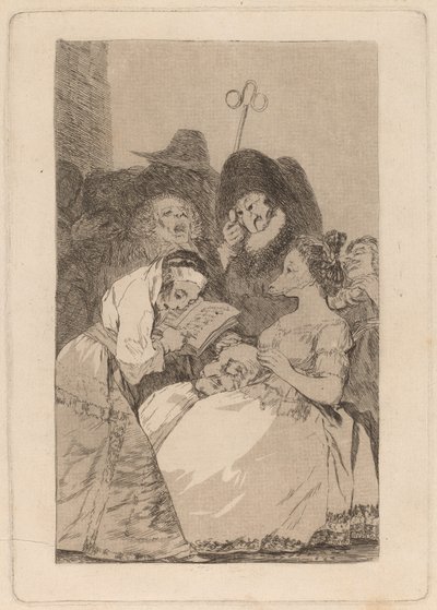 La filiacion (De Afstamming) door Francisco de Goya