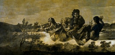 De schikgodinnen door Francisco de Goya
