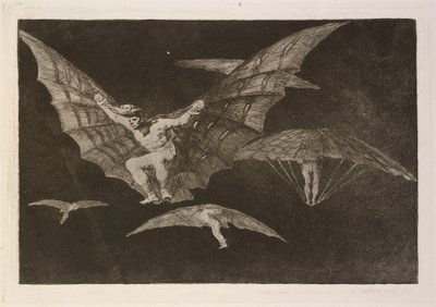Manier van Vliegen door Francisco de Goya