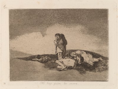 Niemand kan hen helpen door Francisco de Goya
