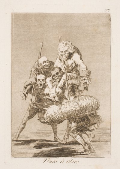 Nu is het hun beurt door Francisco de Goya