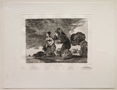 De Verschrikking van de Oorlog: En Dit Ook door Francisco de Goya