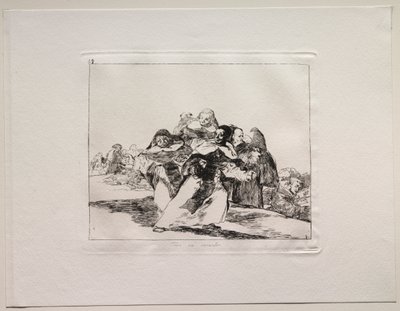 De Verschikkingen van de Oorlog: Alles is Ondersteboven door Francisco de Goya
