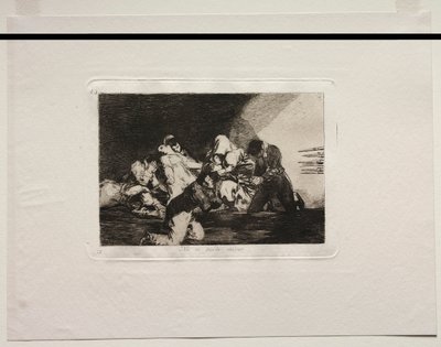 De verschrikkingen van de oorlog: Men kan niet kijken door Francisco de Goya